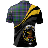 Clan Baird Modern Tartan Polo Shirt - Royal Coat Of Arms Style YN58 Baird Modern Tartan Tartan Polo